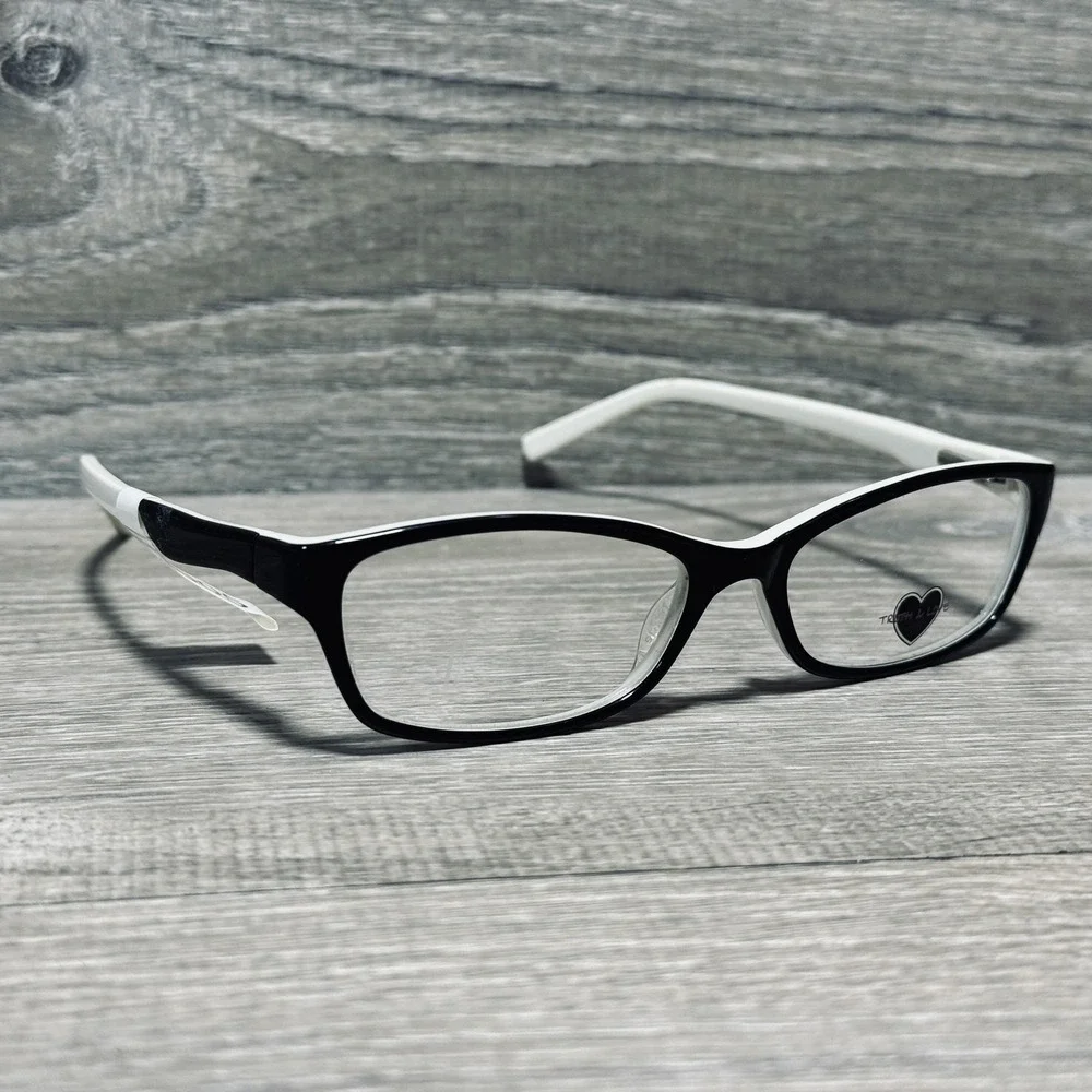 Truth & Love T & L 09 Eyeglass Frames Womens 53-16-140 Black White Frames Only